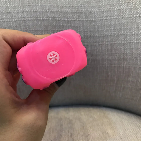 1pc Pet Dog Toy Chew Squeaky Rubber Pink Popsicle Shaped Toys for Cat Puppy Baby Dogs Ice Cream Bite Molar Toy Funny Interactive