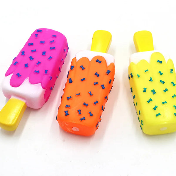 Cooling Popsicle Teether - Rubber Chew & Molar Toy