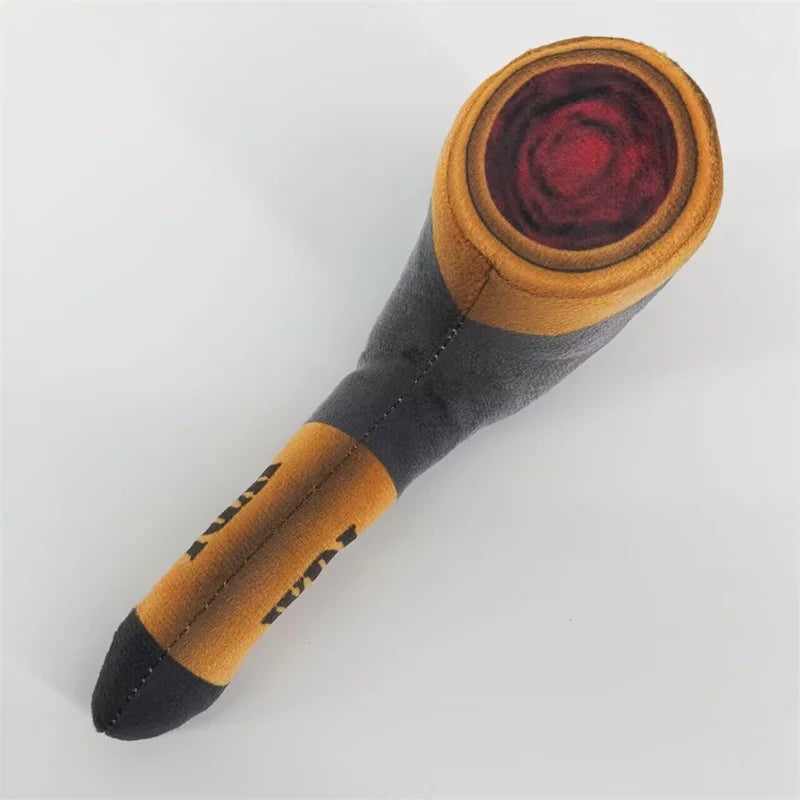 ZoeToy Squeaky Smoke Pipe Plush