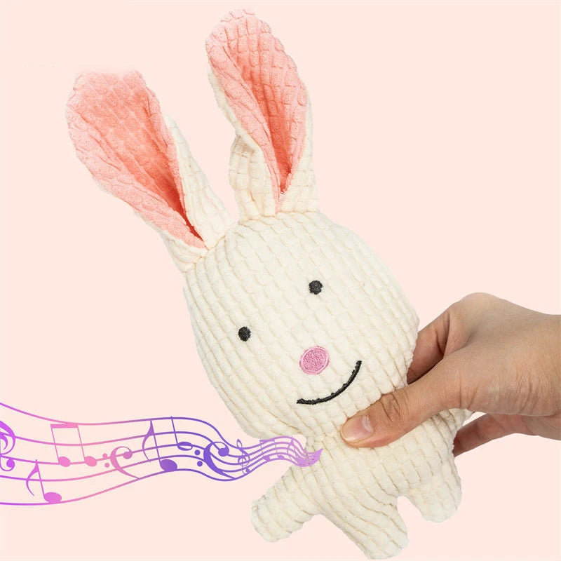 ZoeToy Cute Squeaky Plush Chew