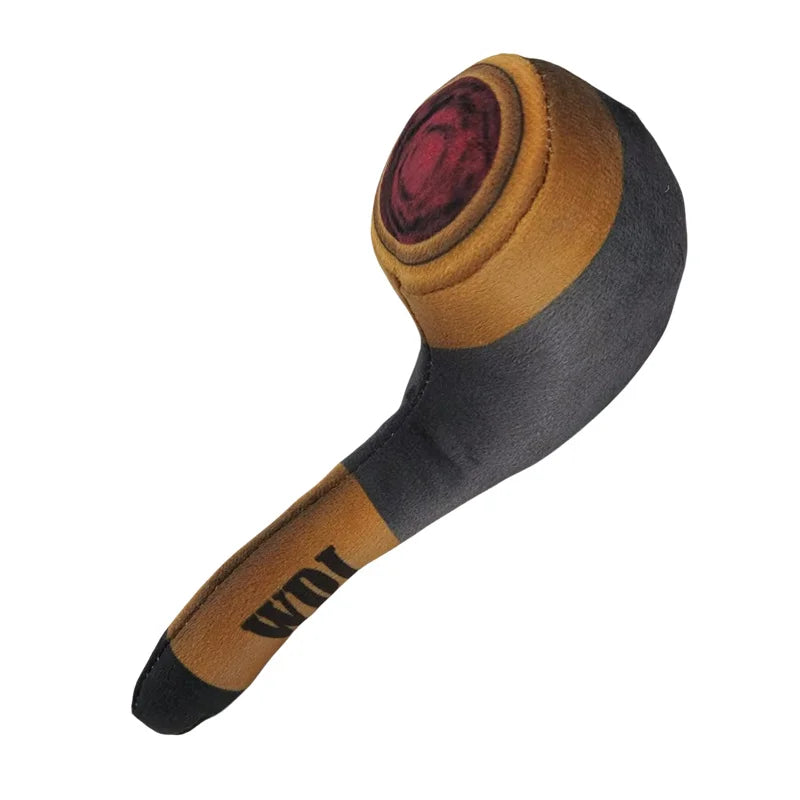 ZoeToy Squeaky Smoke Pipe Plush