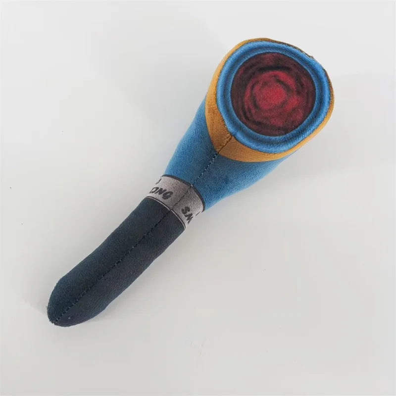 ZoeToy Squeaky Smoke Pipe Plush