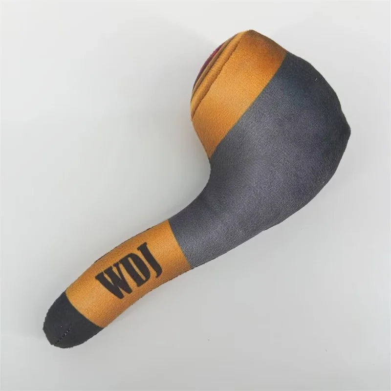 ZoeToy Squeaky Smoke Pipe Plush