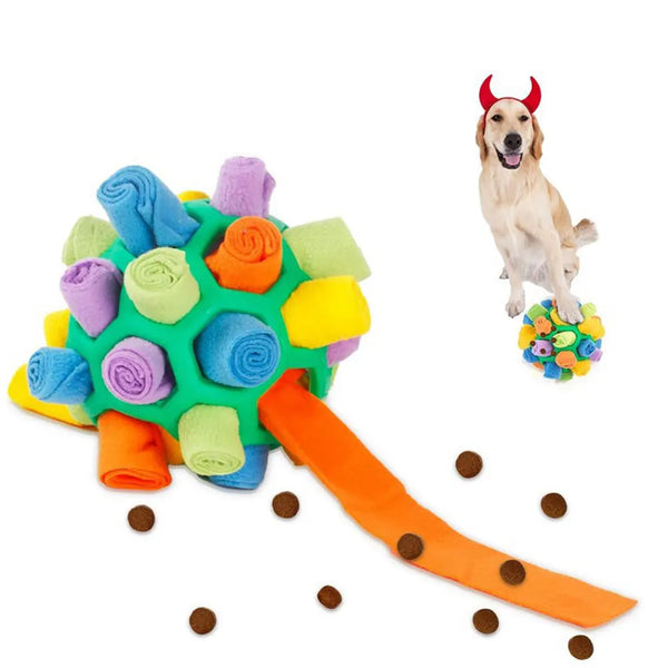 Interactive Dog Sniffing Ball – Shaking & Chew Toy for Training, Teeth Cleaning & Boredom Relief