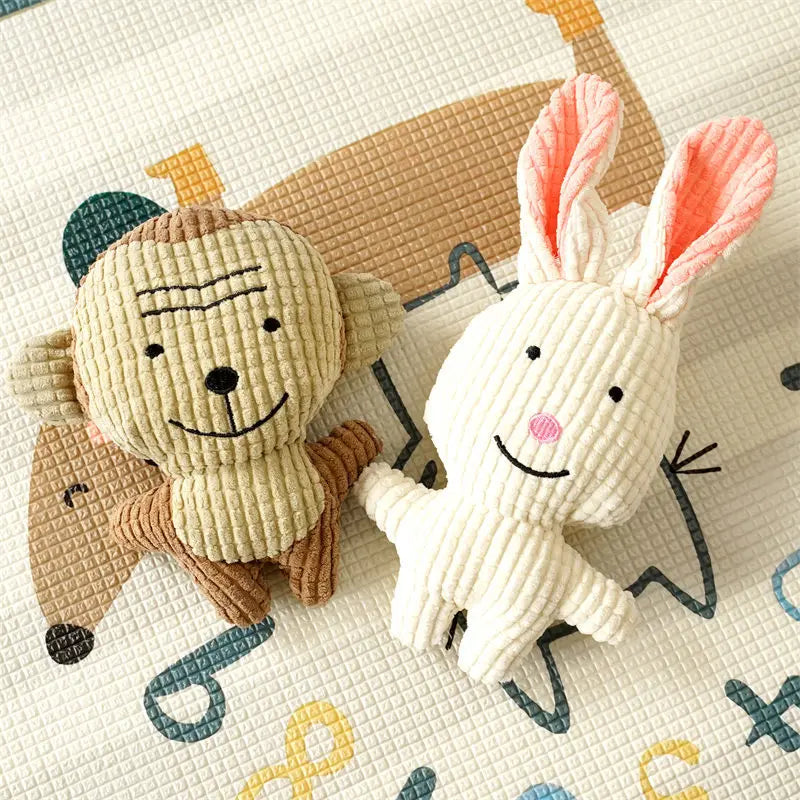ZoeToy Cute Squeaky Plush Chew