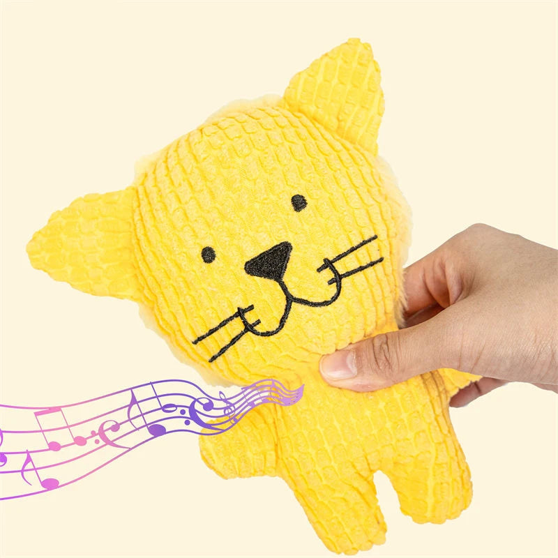 ZoeToy Cute Squeaky Plush Chew