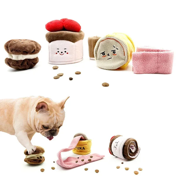 Interactive dog puzzle toy, used for intelligence training and controlling diet, dog snack puzzle toy, fun slow food toy，gift.