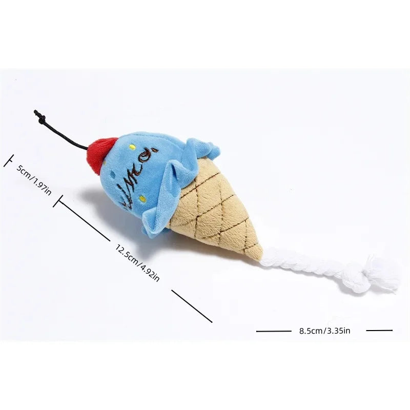 Zoe Toy's Sweet Scoops Squeaky Ice Cream Cone
