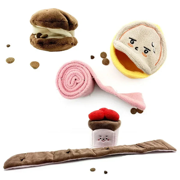 Interactive dog puzzle toy, used for intelligence training and controlling diet, dog snack puzzle toy, fun slow food toy，gift.