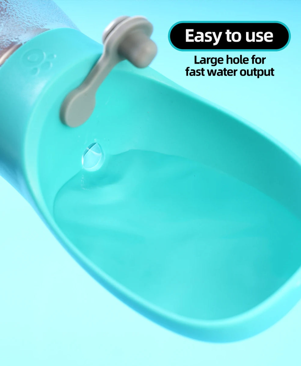 Portable Dog Water Bottle Small Large Dogs Cats Leakproof Drinking Bowl Outdoor Walking Cat Pet Water Dispenser Bulldog Supplies
