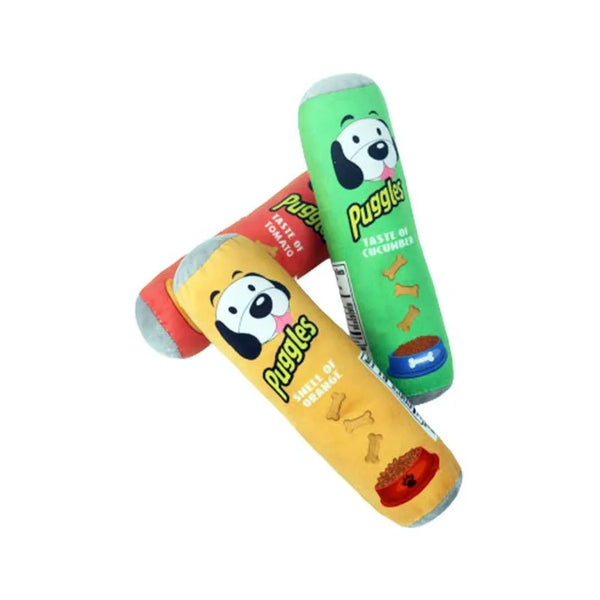 ZoeToy Squeaky Bone Plush Chew