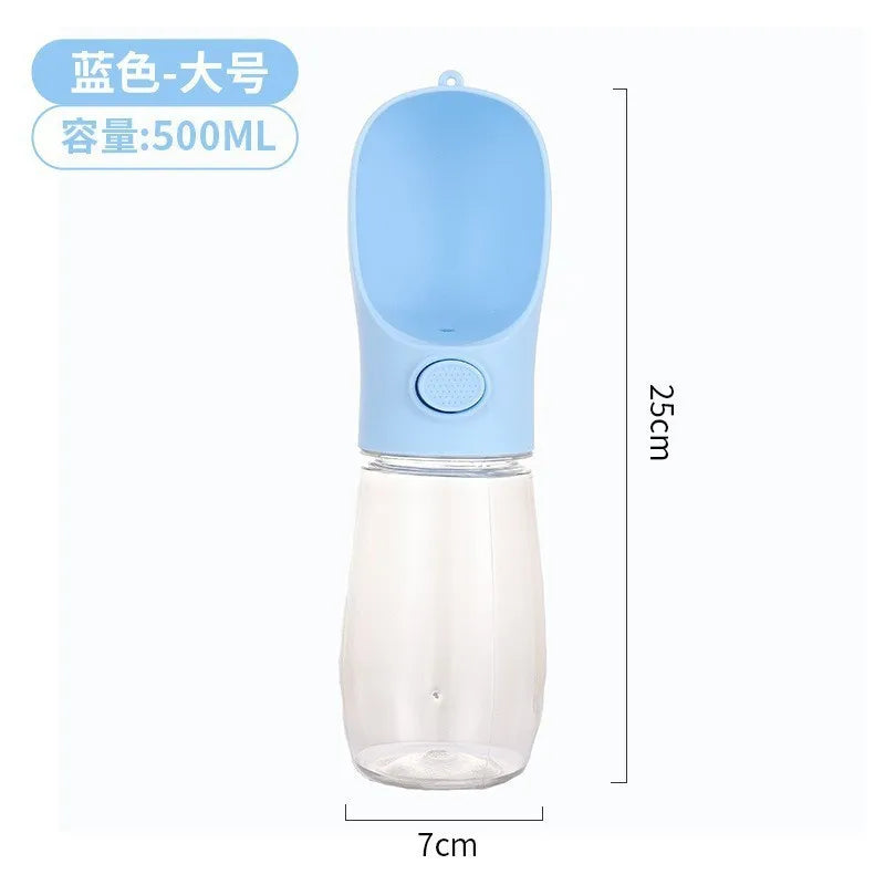 Portable Dog Water Bottle For Small Large Dogs Bowl Outdoor Walking Puppy Pet Travel Water Bottle Cat Drinking Bowl Dog Supplies