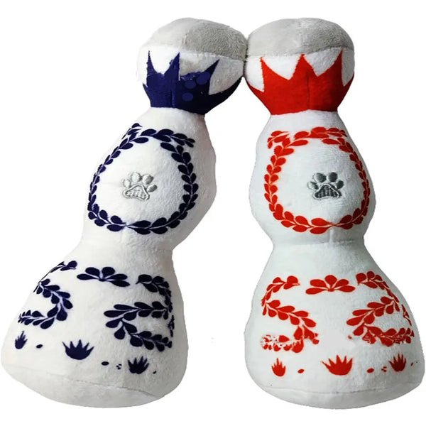 ZoeToy Plush Wine Bottle Squeaker