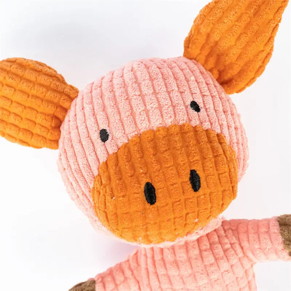 ZoeToy Cute Squeaky Plush Chew