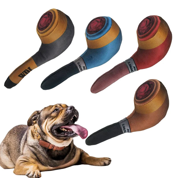 ZoeToy Squeaky Smoke Pipe Plush