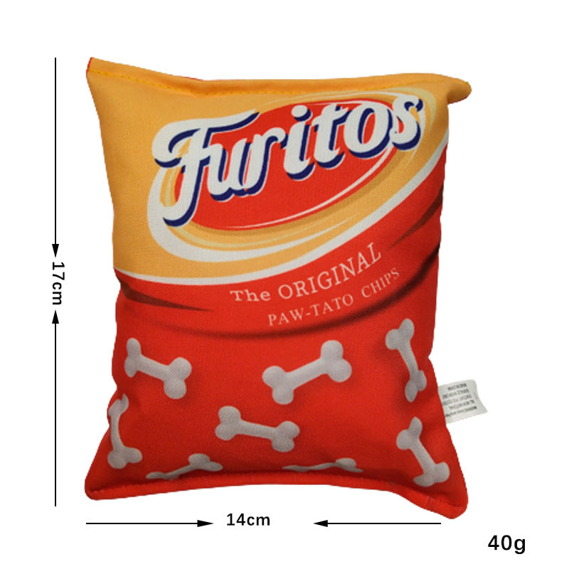 Zoe Toy's Molar Munch Crisps - Plush Chew Toy