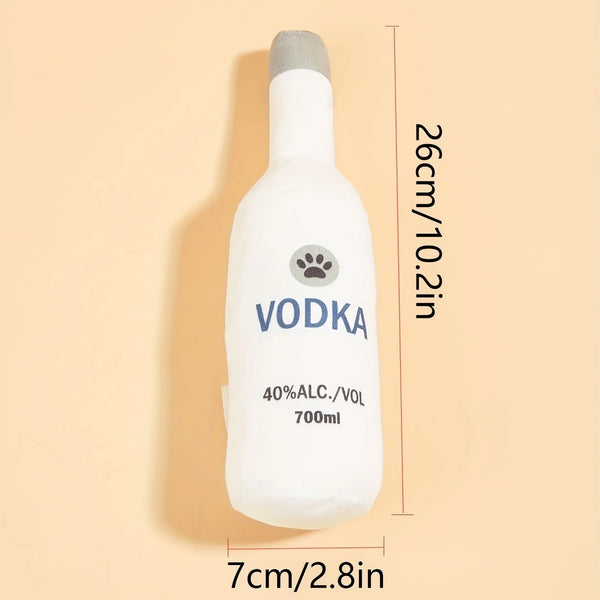 ZoeToy Plush Wine Bottle Grinding Chew