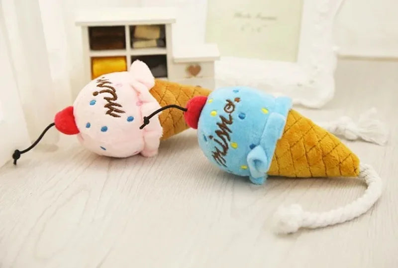 Zoe Toy's Sweet Scoops Squeaky Ice Cream Cone