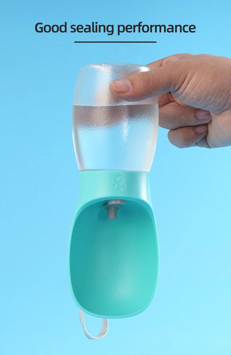 Portable Dog Water Bottle Small Large Dogs Cats Leakproof Drinking Bowl Outdoor Walking Cat Pet Water Dispenser Bulldog Supplies