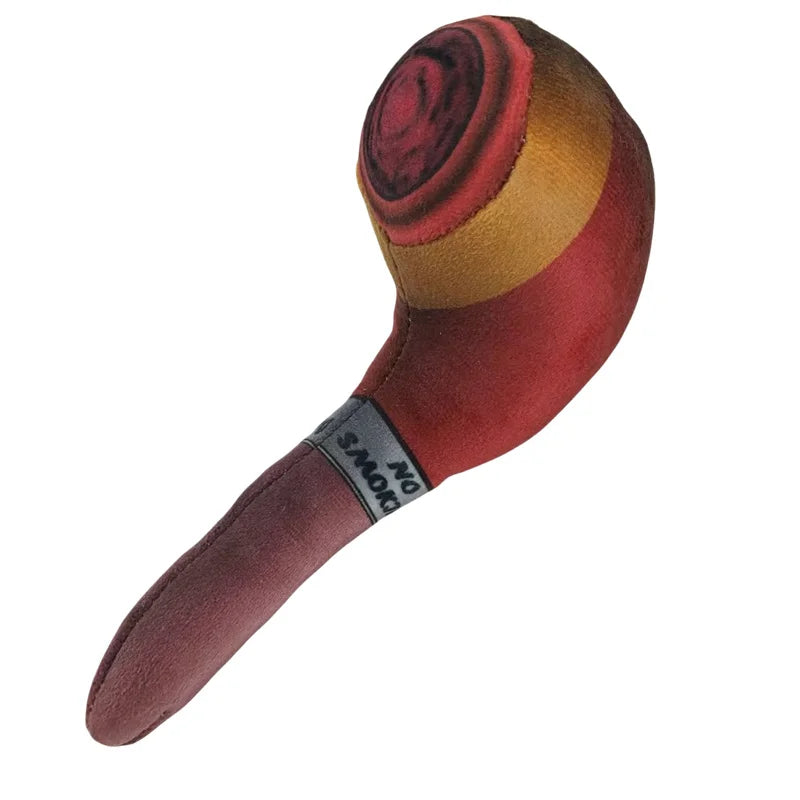 ZoeToy Squeaky Smoke Pipe Plush