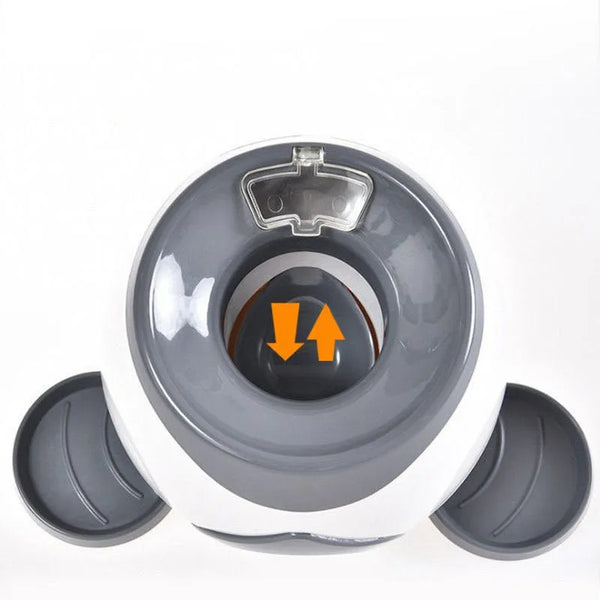 Pet dog tennis self fun toy for relieving boredom, automatic leakage reward machine, feeding device, dog interactive indoor toy