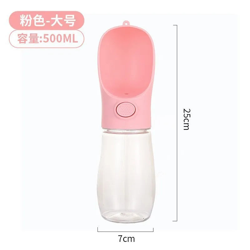 Portable Dog Water Bottle For Small Large Dogs Bowl Outdoor Walking Puppy Pet Travel Water Bottle Cat Drinking Bowl Dog Supplies