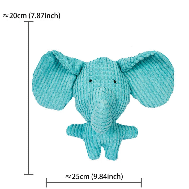 ZoeToy Cute Squeaky Plush Chew
