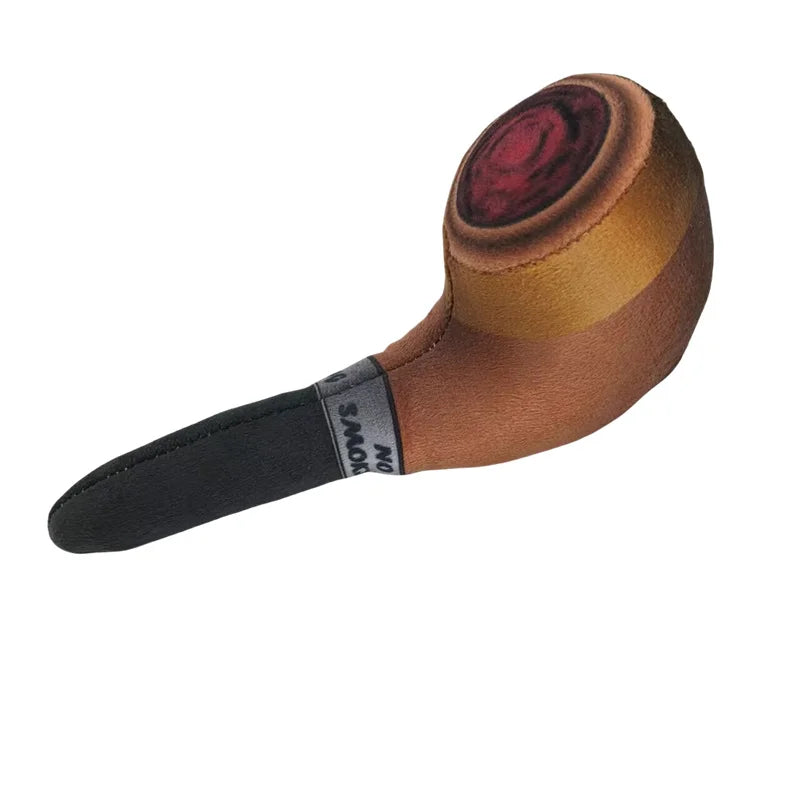 ZoeToy Squeaky Smoke Pipe Plush