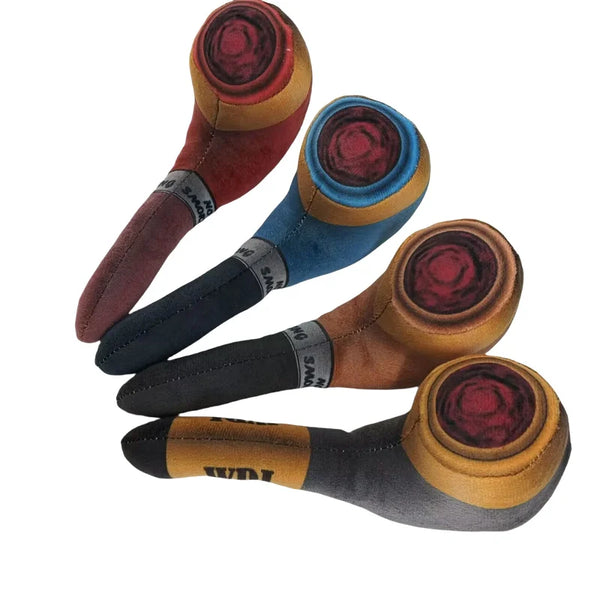 ZoeToy Squeaky Smoke Pipe Plush